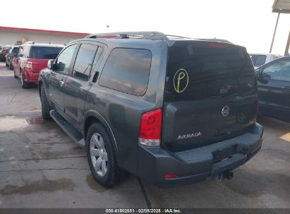 2008 NISSAN ARMADA LE Gray  Flexible Fuel 5N1BA08D58N608720 photo #4