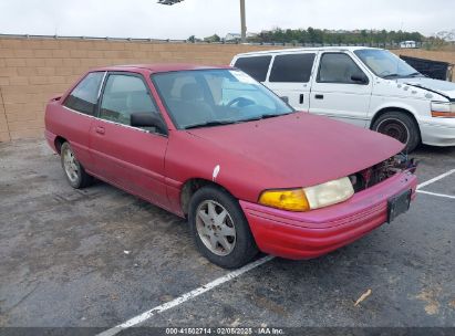 1994 FORD ESCORT LX/SPORT Red  Gasoline 1FARP11J8RW128776 photo #1