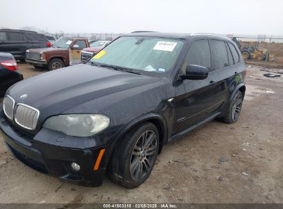 2011 BMW X5 XDRIVE50I Black  Gasoline 5UXZV8C53BL417448 photo #3