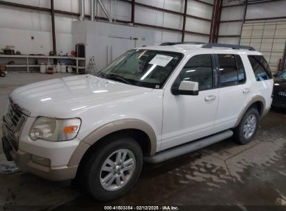 2010 FORD EXPLORER EDDIE BAUER White  Gasoline 1FMEU7EE0AUA29091 photo #3