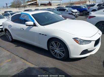 2015 MASERATI GHIBLI S Q4 White  Gasoline ZAM57RTA6F1143382 photo #1