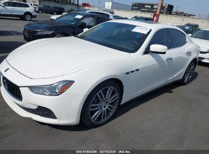 2015 MASERATI GHIBLI S Q4 White  Gasoline ZAM57RTA6F1143382 photo #3