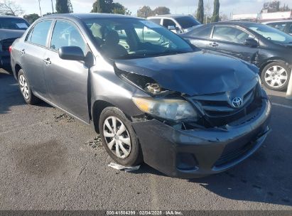 2011 TOYOTA COROLLA LE Gray  Gasoline 2T1BU4EE4BC621520 photo #1