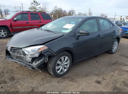 2016 TOYOTA COROLLA LE Black  Gasoline 2T1BURHE2GC567490 photo #3