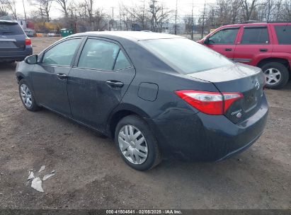 2016 TOYOTA COROLLA LE Black  Gasoline 2T1BURHE2GC567490 photo #4