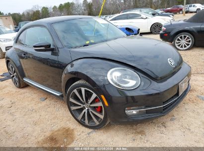 2012 VOLKSWAGEN BEETLE 2.0T TURBO Black  Gasoline 3VW467AT9CM658495 photo #1