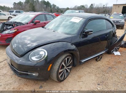 2012 VOLKSWAGEN BEETLE 2.0T TURBO Black  Gasoline 3VW467AT9CM658495 photo #3