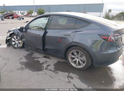 2023 TESLA MODEL Y AWD/LONG RANGE DUAL MOTOR ALL-WHEEL DRIVE Gray  Electric 7SAYGDEE1PF914086 photo #4