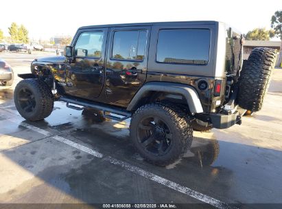 2018 JEEP WRANGLER JK UNLIMITED SPORT 4X4 Black  Flexible Fuel 1C4BJWDG7JL818843 photo #4