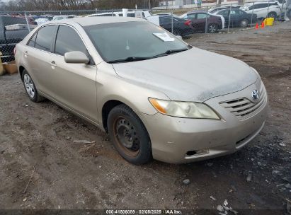 2007 TOYOTA CAMRY LE Gold  Gasoline JTNBE46K573096416 photo #1