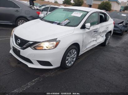 2017 NISSAN SENTRA S White  Gasoline 3N1AB7APXHY366734 photo #3