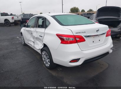 2017 NISSAN SENTRA S White  Gasoline 3N1AB7APXHY366734 photo #4