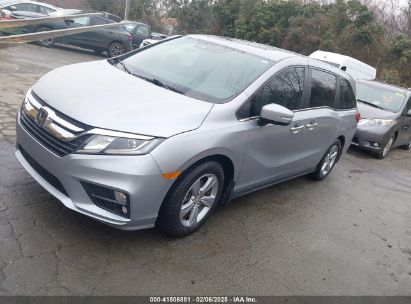 2018 HONDA ODYSSEY EX-L Silver  Gasoline 5FNRL6H79JB069520 photo #3