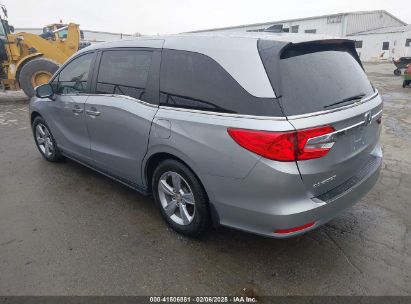 2018 HONDA ODYSSEY EX-L Silver  Gasoline 5FNRL6H79JB069520 photo #4