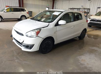 2018 MITSUBISHI MIRAGE ES White  Gasoline ML32A3HJ9JH004929 photo #3