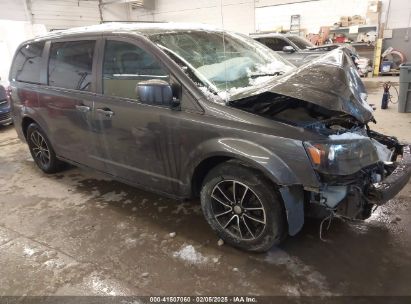 2019 DODGE GRAND CARAVAN GT Gray  flexible fuel 2C4RDGEG3KR647995 photo #1