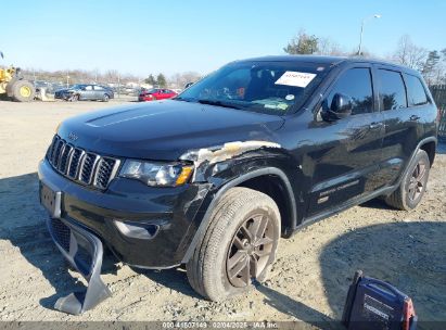 2016 JEEP GRAND CHEROKEE 75TH ANNIVERSARY Black  Flexible Fuel 1C4RJFAG5GC469306 photo #3