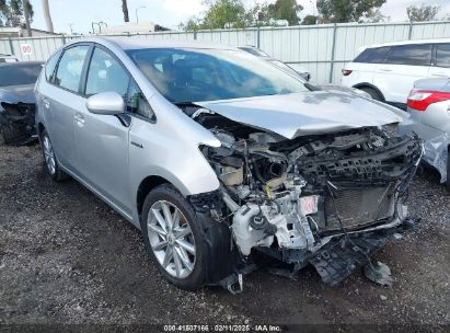 2013 TOYOTA PRIUS V FIVE Silver  Hybrid JTDZN3EU0D3208339 photo #1