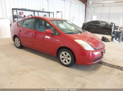 2008 TOYOTA PRIUS Red  Hybrid JTDKB20U483380455 photo #1