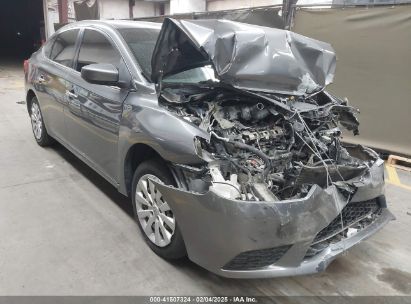 2017 NISSAN SENTRA SV Gray  Gasoline 3N1AB7AP2HY349376 photo #1