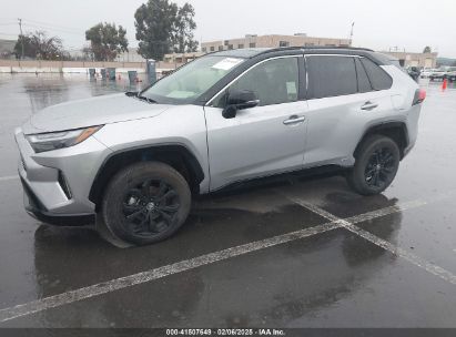 2023 TOYOTA RAV4 HYBRID XSE Silver  Hybrid JTME6RFV5PJ038016 photo #3