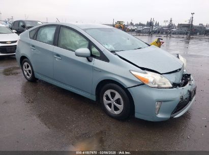 2014 TOYOTA PRIUS TWO Blue  Hybrid JTDKN3DU1E1741834 photo #1