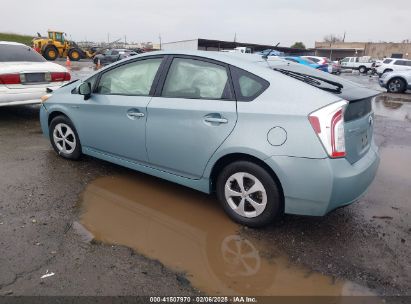 2014 TOYOTA PRIUS TWO Blue  Hybrid JTDKN3DU1E1741834 photo #4