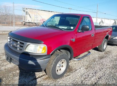 2002 FORD F-150 XL/XLT Red  Gasoline 1FTRF18L12NB84378 photo #3