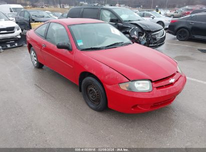 2004 CHEVROLET CAVALIER Red  Gasoline 1G1JC12F147211507 photo #1