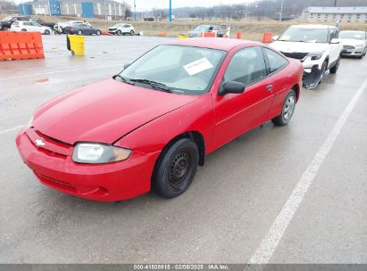 2004 CHEVROLET CAVALIER Red  Gasoline 1G1JC12F147211507 photo #3