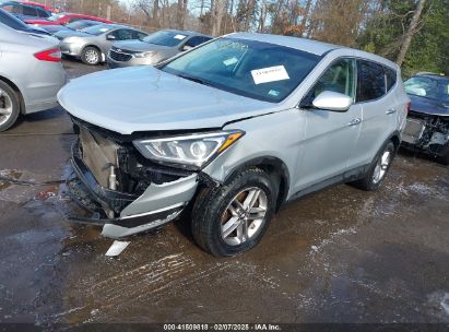 2018 HYUNDAI SANTA FE SPORT 2.4L Silver  Gasoline 5XYZT3LBXJG533448 photo #3