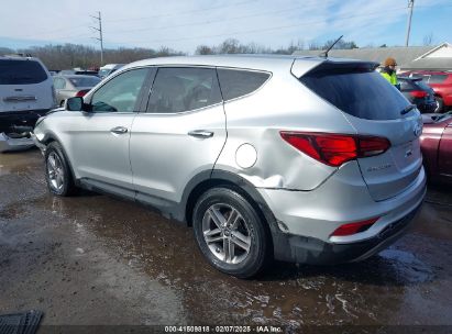 2018 HYUNDAI SANTA FE SPORT 2.4L Silver  Gasoline 5XYZT3LBXJG533448 photo #4