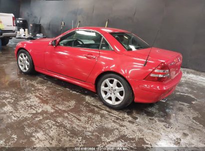 2002 MERCEDES-BENZ SLK 230 KOMPRESSOR Red converti gas WDBKK49F92F246724 photo #4