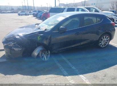 2017 MAZDA MAZDA3 TOURING Blue  Gasoline 3MZBN1L71HM153517 photo #3