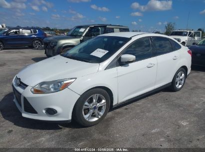 2013 FORD FOCUS SE White  Gasoline 1FADP3F20DL198886 photo #3