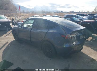 2020 TESLA MODEL Y LONG RANGE DUAL MOTOR ALL-WHEEL DRIVE Gray  Electric 5YJYGDEE9LF010929 photo #4