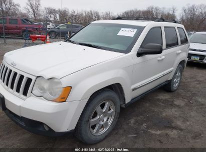 2010 JEEP GRAND CHEROKEE LAREDO White  Gasoline 1J4PR4GK7AC139376 photo #3