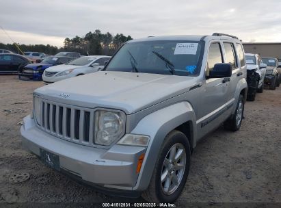 2010 JEEP LIBERTY SPORT Silver  Gasoline 1J4PN2GK1AW142692 photo #3