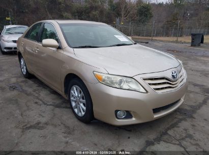 2011 TOYOTA CAMRY XLE Gold  Gasoline 4T1BF3EK8BU634781 photo #1