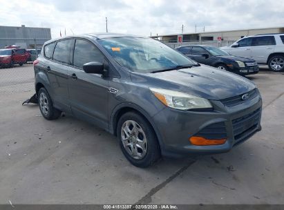 2016 FORD ESCAPE S Gray  Gasoline 1FMCU0F78GUA38547 photo #1