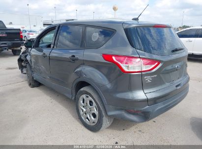 2016 FORD ESCAPE S Gray  Gasoline 1FMCU0F78GUA38547 photo #4