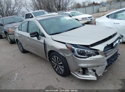 2018 SUBARU LEGACY 2.5I PREMIUM Gold  Gasoline 4S3BNAF60J3042647 photo #1