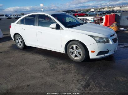 2014 CHEVROLET CRUZE 1LT AUTO White  Gasoline 1G1PC5SB0E7297957 photo #1