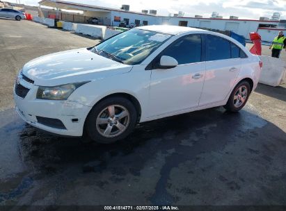 2014 CHEVROLET CRUZE 1LT AUTO White  Gasoline 1G1PC5SB0E7297957 photo #3