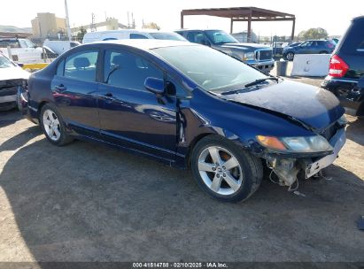 2008 HONDA CIVIC EX Dark Blue  Gasoline 1HGFA16878L092097 photo #1