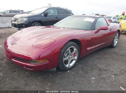 2001 CHEVROLET CORVETTE Burgundy  Gasoline 1G1YY22G715108548 photo #3