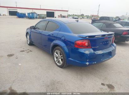 2014 DODGE AVENGER SE Blue  Gasoline 1C3CDZAB0EN188023 photo #4