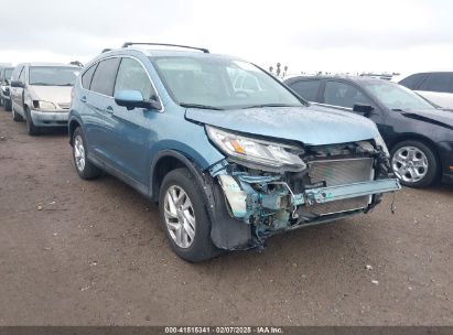 2016 HONDA CR-V EX-L Blue  Gasoline 2HKRM4H73GH607818 photo #1