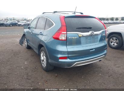 2016 HONDA CR-V EX-L Blue  Gasoline 2HKRM4H73GH607818 photo #4