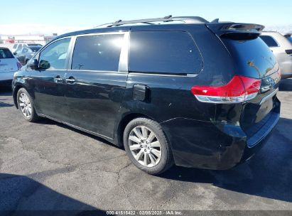 2012 TOYOTA SIENNA XLE/LIMITED Black  Gasoline 5TDYK3DC5CS268322 photo #4